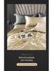 Imitation Silk 4-Piece Bedding Set: Duvet Cover, Fitted Sheet, Smooth Ice Silk Feel