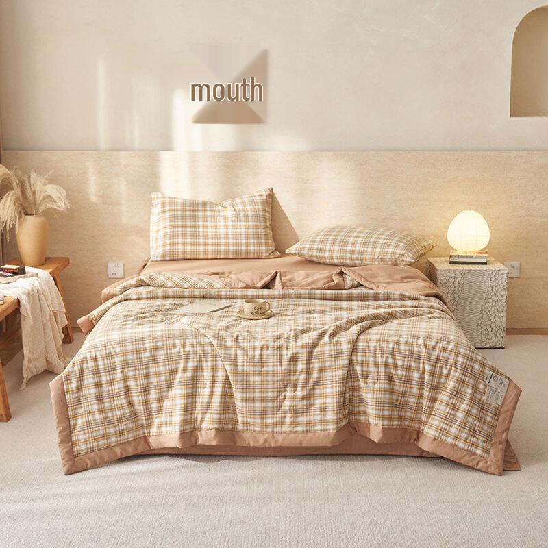 Belle Anna Washed Cotton Summer Quilt