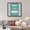 WCIC New Art Cloth Inspirativní Angličtina Inspirativní fráze Citáty celebrit Dekorativní obraz Domácí dekorace na zeď Závěsný obraz