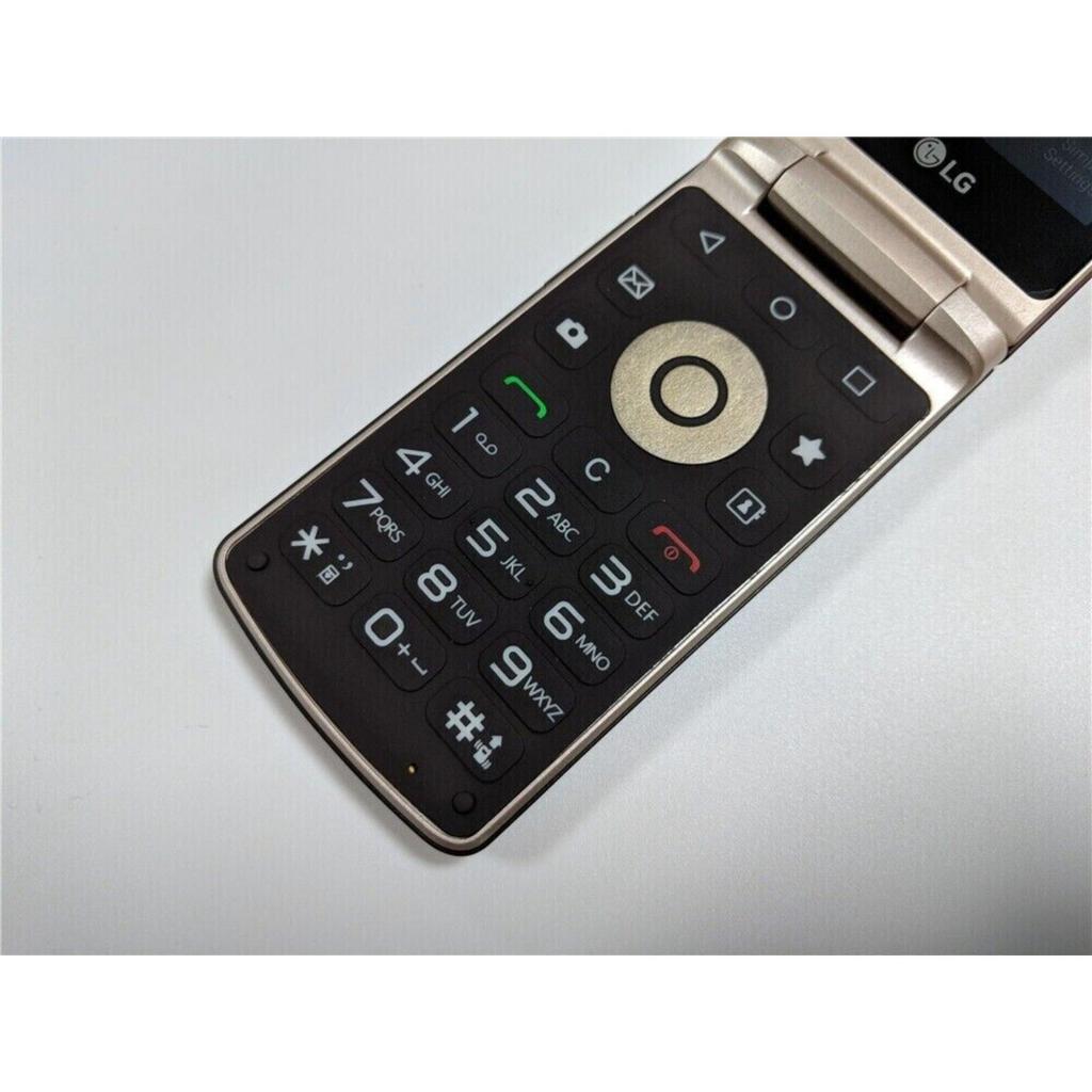 Refurbished LG Wine Smart H410 Original Big Keyboad 4G Flip TouchScreen Unlocked Android Smartphone