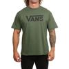 T-shirt - VANS - Classic Ss Tee - Color Green - Short Sleeves - Round Neck