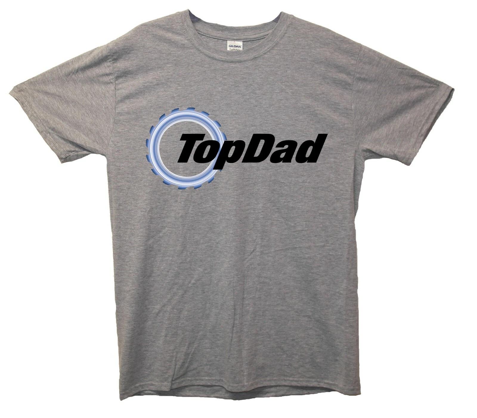 

Top Dad Top Gear Printed T-Shirt Fathers Day S