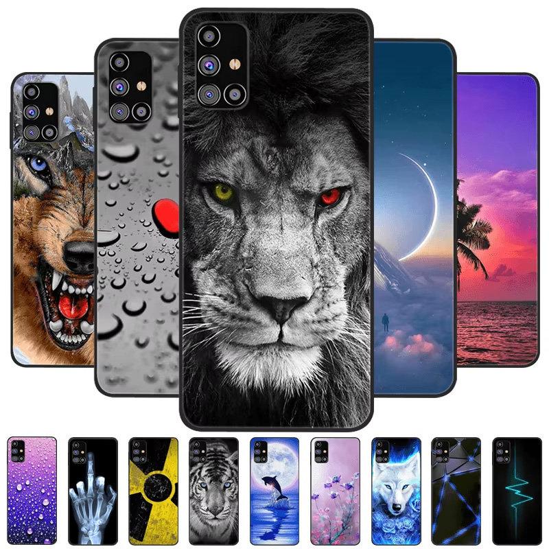 Cases For Samsung M31s Bumper SM-M317F Shockproof Soft Silicone TPU Phone Cover For Samsung Galaxy M31 Coque M31 Prime Fundas