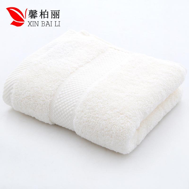 Pure cotton towel, cotton absorbent face towel thickened 130g gift