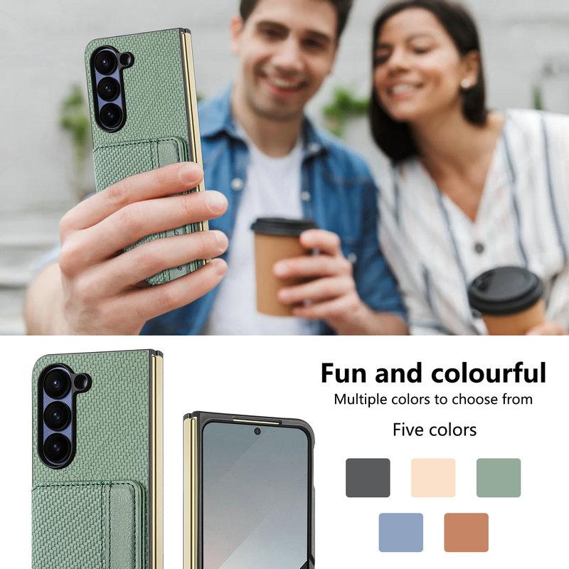 For Samsung Galaxy Z Fold 8 Ultra 5G 2026 Back Case RFID Leather Wallet Funda for Galaxy Z Fold 7 6 5 4 3 Fold8 Ultra Cover