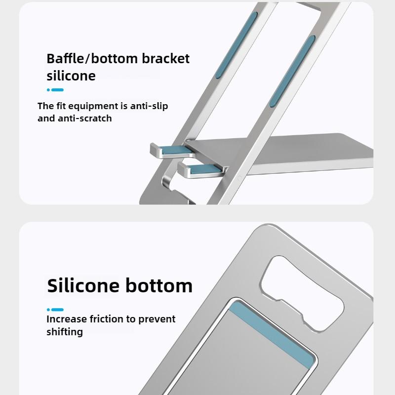 Card-type Foldable Portable Aluminum Alloy Stand Mobile Phone Tablet Live Desktop Stand Gift Mobile Phone Stand