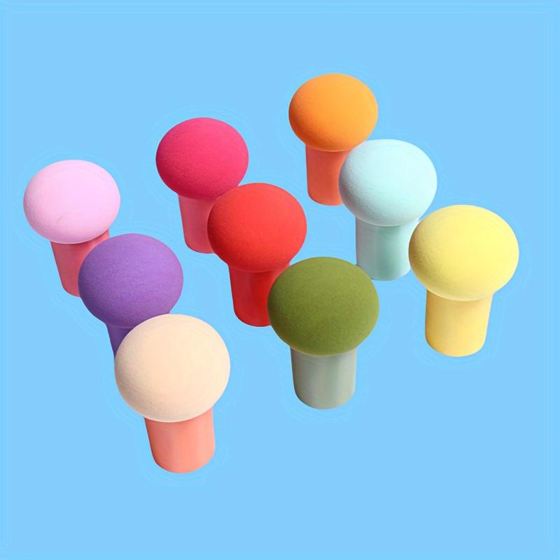 

1 set of 9 different color gourd handle template brushes and sponge stamping tool kit