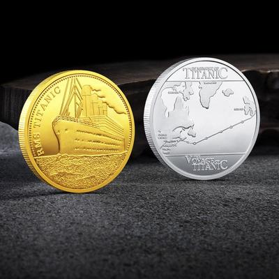 Titanic Commemorative Coins Metal Medals Decorations