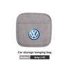 For Volkswagen VW Car Storage Hanging Bag Phone Key Card Pounch Pocket Passat Golf 4 5 6 Tiguan Polo Scirocco Jetta CC zg6