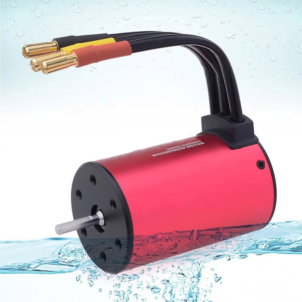 SURPASS 3660 Waterproof Brushless Motor for 1 Celsius 10 1Celsius8 RC Car (3100KV)