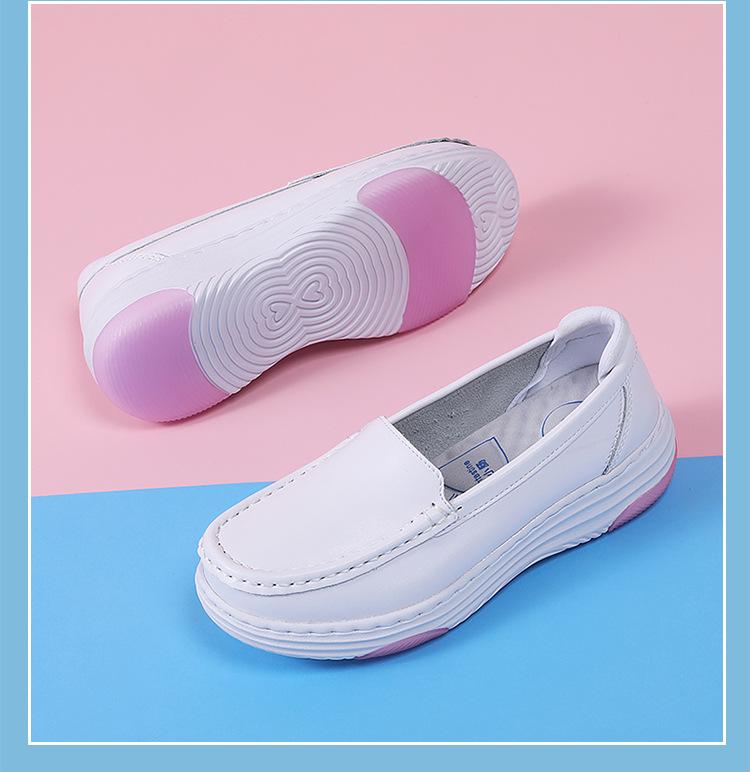 Women's Summer Breathable Non-Slip Soft Sole Nurse Shoes, Comfortable for Medical Staff & Beauty Therapists