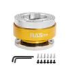 Steel Ball Lock Steering Wheel Quick Release Hub 70mm M8 PCD for Racing Simulator