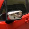 For Jeep Renegade 2016 2017 2018   Car ABS Chrome Stick Rear View Rearview Side Glass Mirror Cover Trim Frame