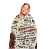 Comfortable Wrap Blanket Perfect Letter Blanket A Gift For Family Mothers' Day