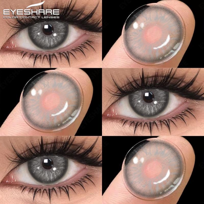 Eyeshare Colored Contact Lenses Eyes New York Pro Series 1 Pair Decoration Comestics Makeup