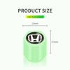 4Pcs Fluorescent Green Car Wheel Tire Valves Caps Luminous Valve Dust Covers For Honda Civic Accord CRV Fit Jazz CBR Cb500x ZOPJT1