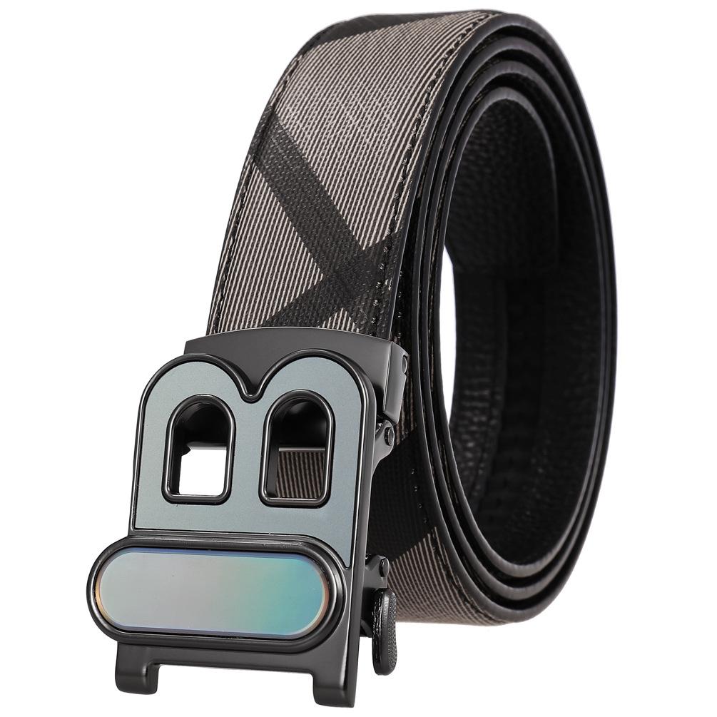 1Pcs Acessórios para cinto de cintura masculino, fivela automática Cinto de couro de vaca Ly36-35037-5
