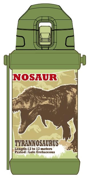 

OSK Stainless Steel Water Direct Gakken Illustrated Book LIVE with Shoulder Children s Bottle, 600ml, Drinking, Z/L No. 2, Insulated, Strap, SBR-600D