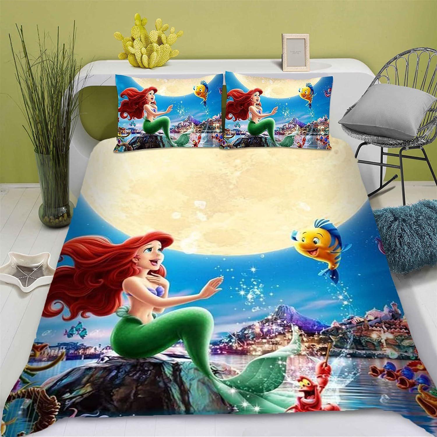 

Three-Piece Quilt Cover 3D Printed Bed Sheet Bedding Home Textile 100*135