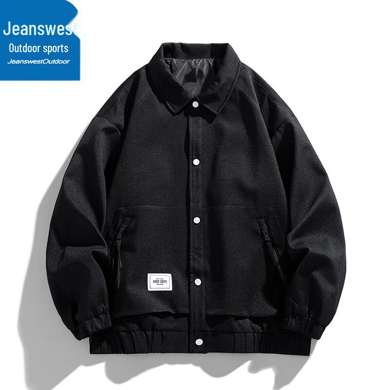 Veste à revers décontractée d'extérieur pour homme Jeanswest
