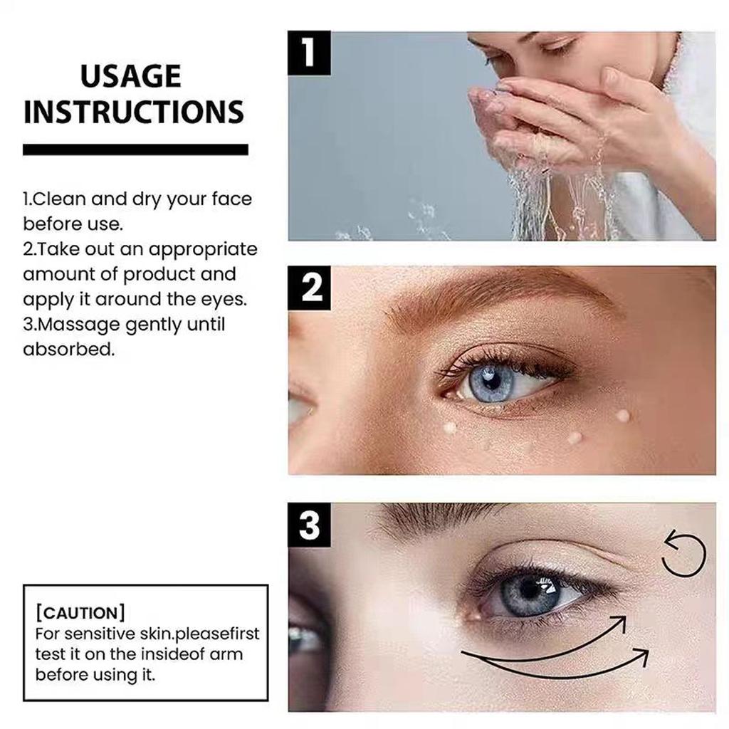 Temporary Eye Bags Removal Cream Instant Under Eye Firming And Tightening Eye Cream Lifts And Firms Eye Skin For Dark Circles