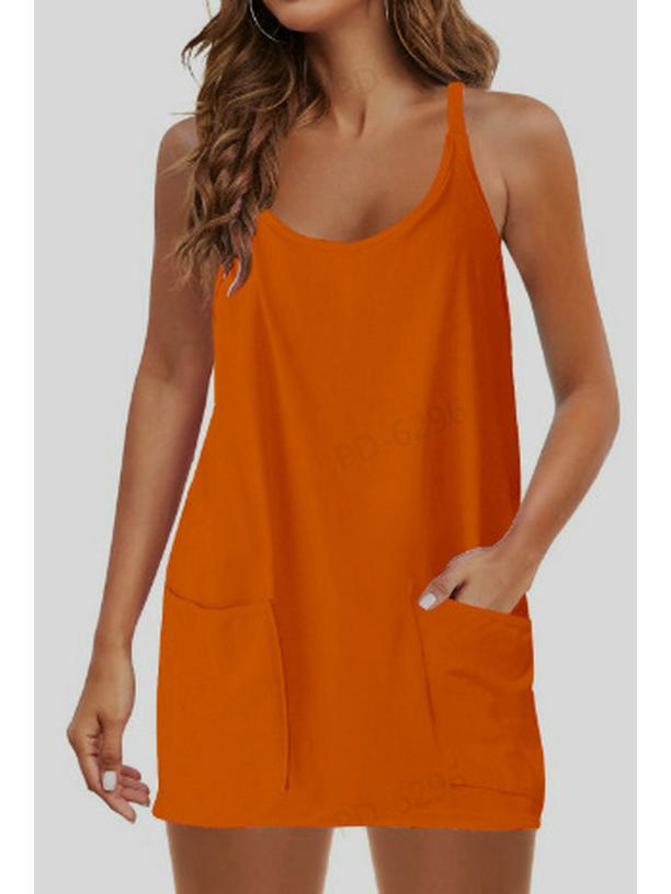 2025 Summer Women's Sleeveless Solid Romper Jumpsuit Casual Set