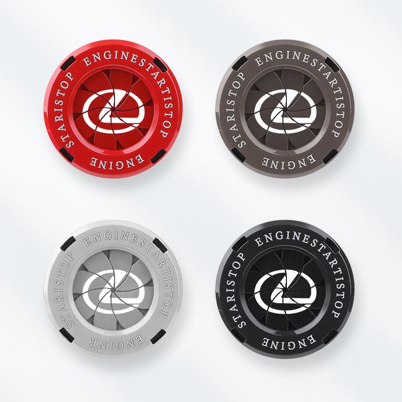 Auto-Zündschalter-Abdeckung Start-Drehkappe Motorradzubehör Für Lexus FSPORT LBX NX RX 350h 450h ES UX 300e GS GX IS LS