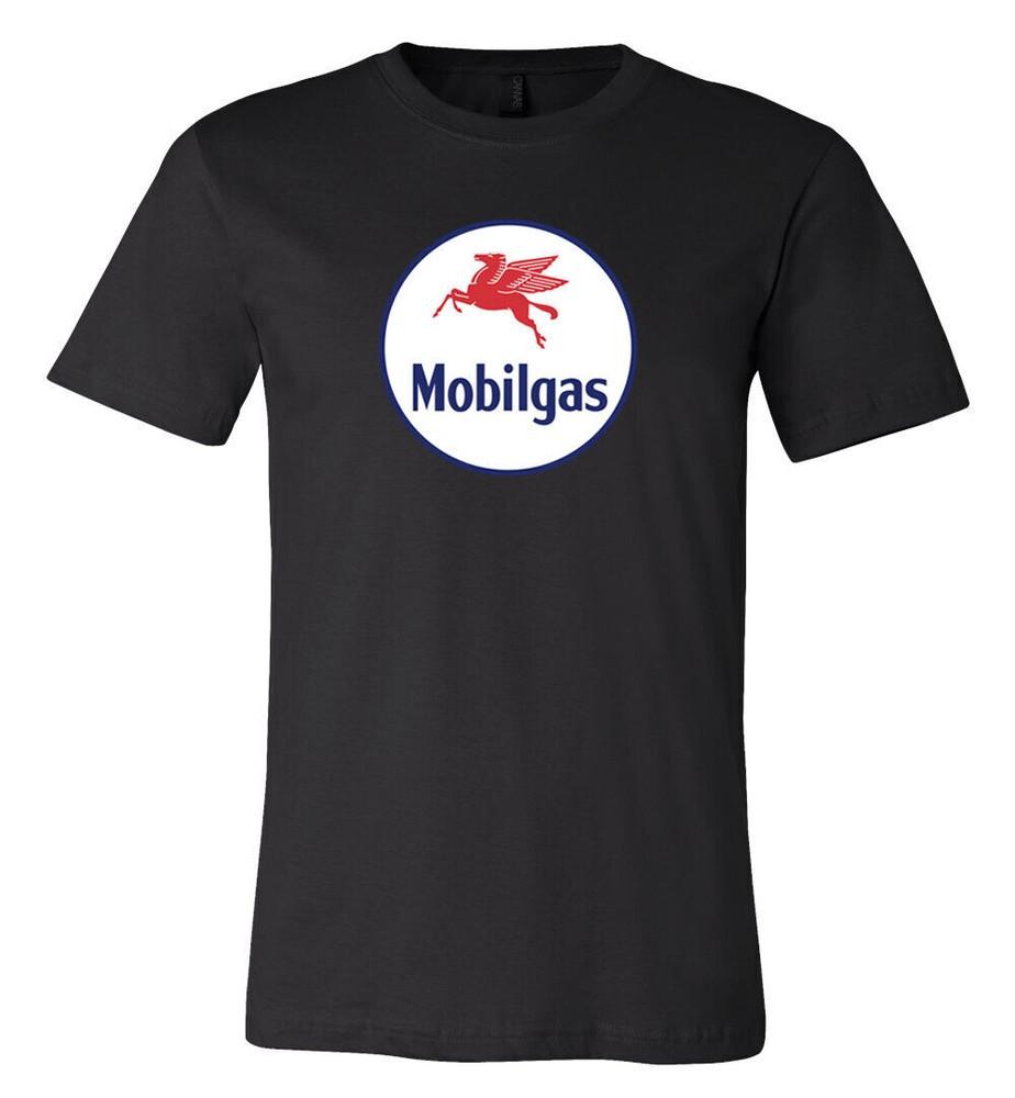 Mobil Gas Circle Logo shirt 6 Sizes S-5XL! Fast Ship! Unisex T-Shirt S