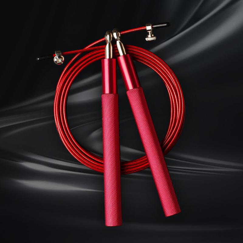 Middle School Student Training Aluminum Alloy Jumping Rope Adult Fitness Sports Equipment Universal Bearing Steel Wire Jump Rope