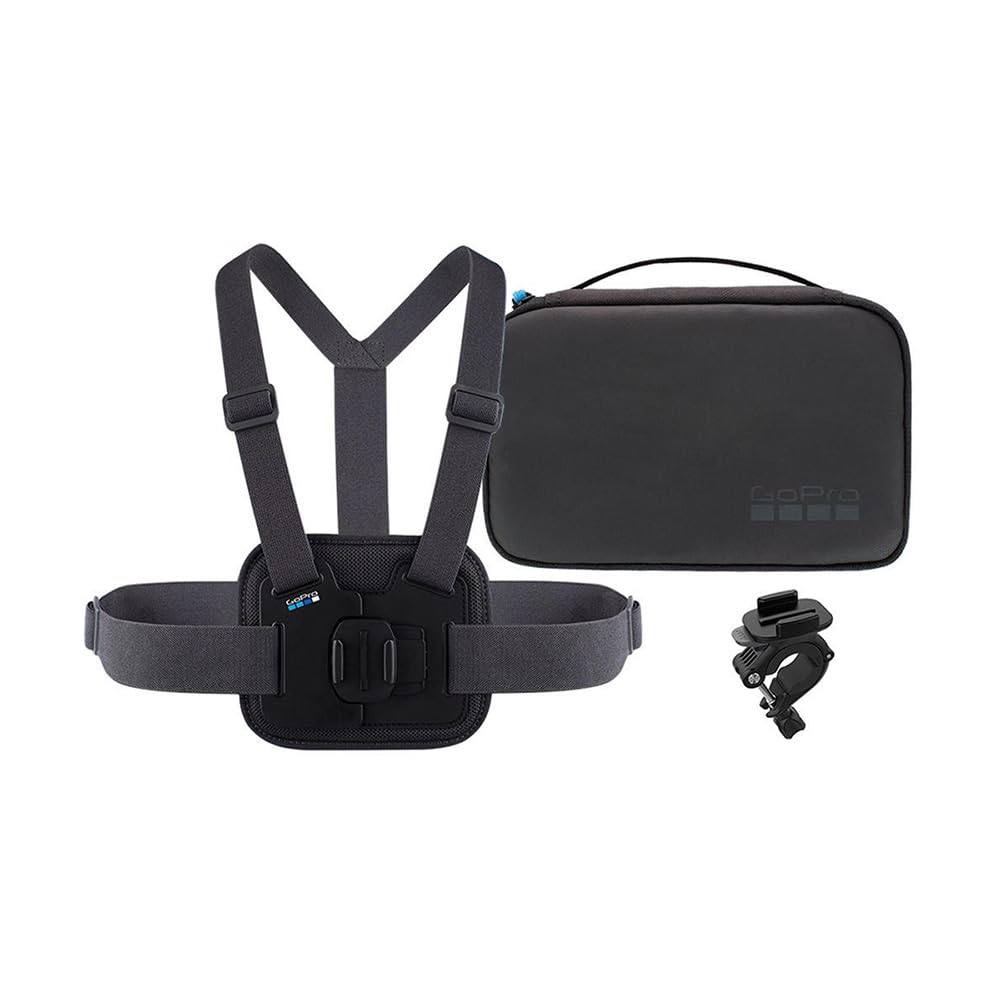 

GoPro Спортивный комплект Крепление Крепление на руль Компактный [Официальный] (Грудь + + Кейс) AKTAC-001 []