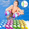 Foldable Floating Water Hammock With Inflator Float Lounger Inflatable Pool Mat Floating Bed Chair Swimming Air Mattress Pool
