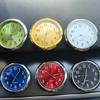 Mini Car Clock Luminous 5 Colors Auto Stick-On Digital Watch Mechanics Quartz Motorcycle Clocks Auto Ornament Car Accessories