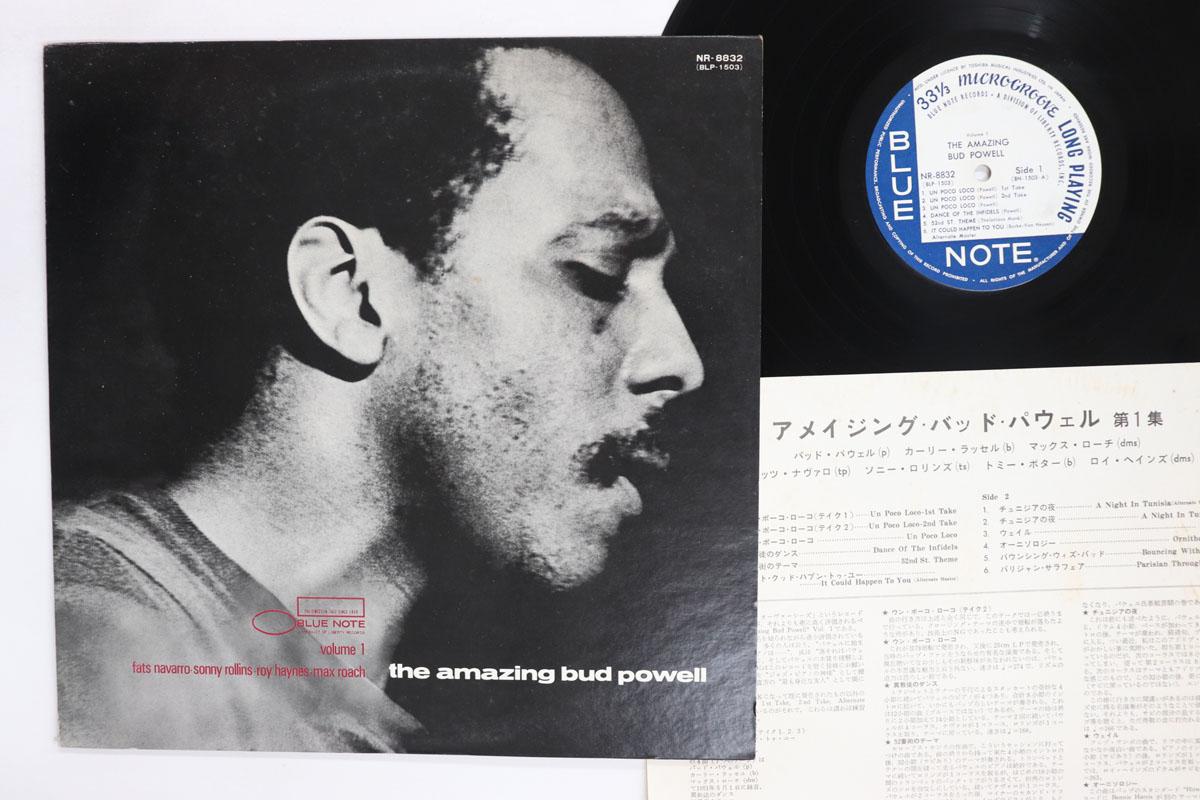 Виниловая пластинка BUD POWELL  Amazing Bud Powell Volume1 NR8832 BLUE NOTE 1973 Япония Джаз Б/у