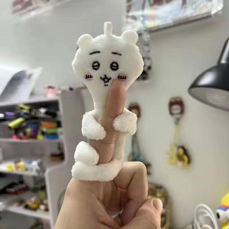 Chiikawas 10Cm Doll Kawaii Hachiware Anime Cute Usagi Cartoon Bag Mobile Plush Doll Schoolbag Pendent Toys Girls Gifts