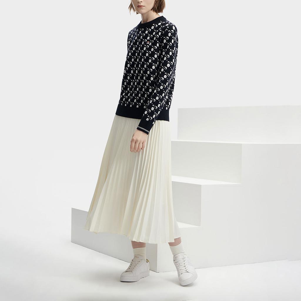 New FILA Sweaters Women's Legend Blue F11W341405FNV