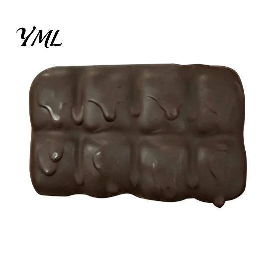 Tactile Sensory Balls Crispy Chocolate Squeeze Toy, Wax Cracking Stress Relief Slow Toy Rising Fidget with Crackable Texture, Party Favors Elastic