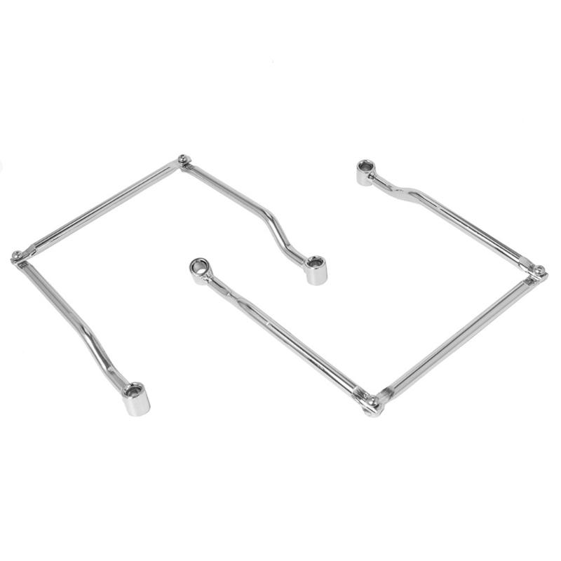 Heavy Duty Motorcycle Gear Luggage Frame Support Bracket Holder Reinforced Iron Structure For Multiple Saddlebag Styles