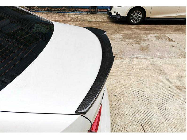 Carbon Fiber Rear Wing for BMW 3 Series G20/G28, M4-Style Tail Wing Diffuser.