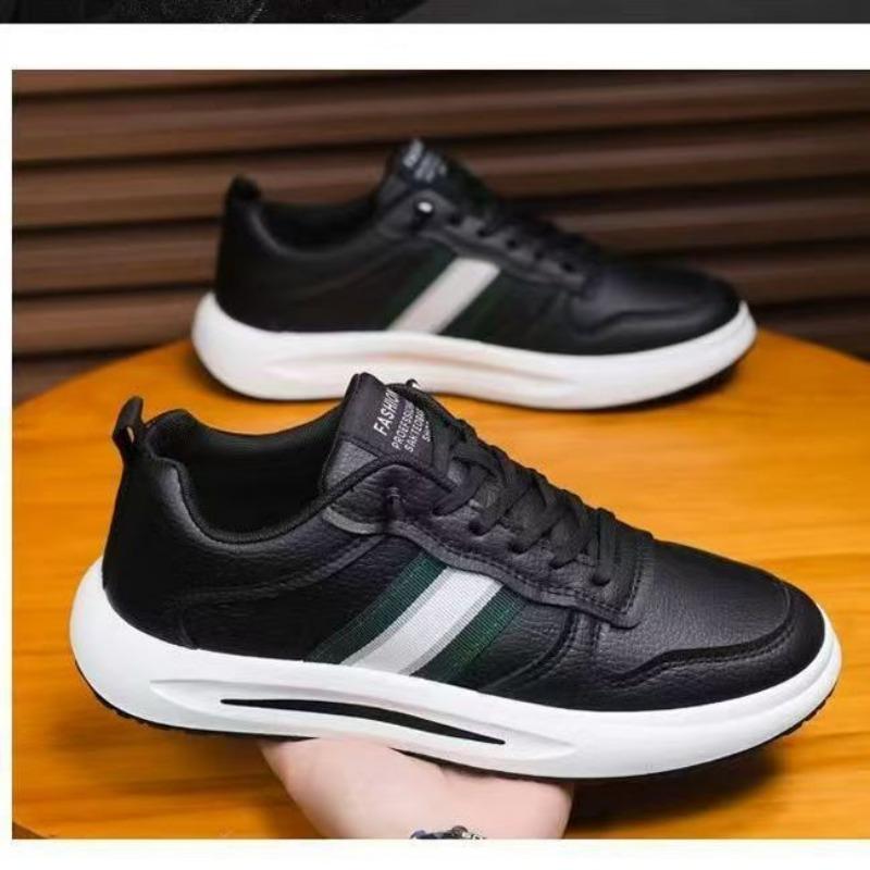 

Men s shoes new simple casual shoes fashionable versatile little white shoes men s board shoes comfortable one-pedal sports shoes men 44 чёрный