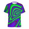 Abstract Colorful Liquid Trippy Pattern T Shirt For Men Summer Casual Round Neck Short Sleeve Tees Women Tops 3d Printed T-Shirt