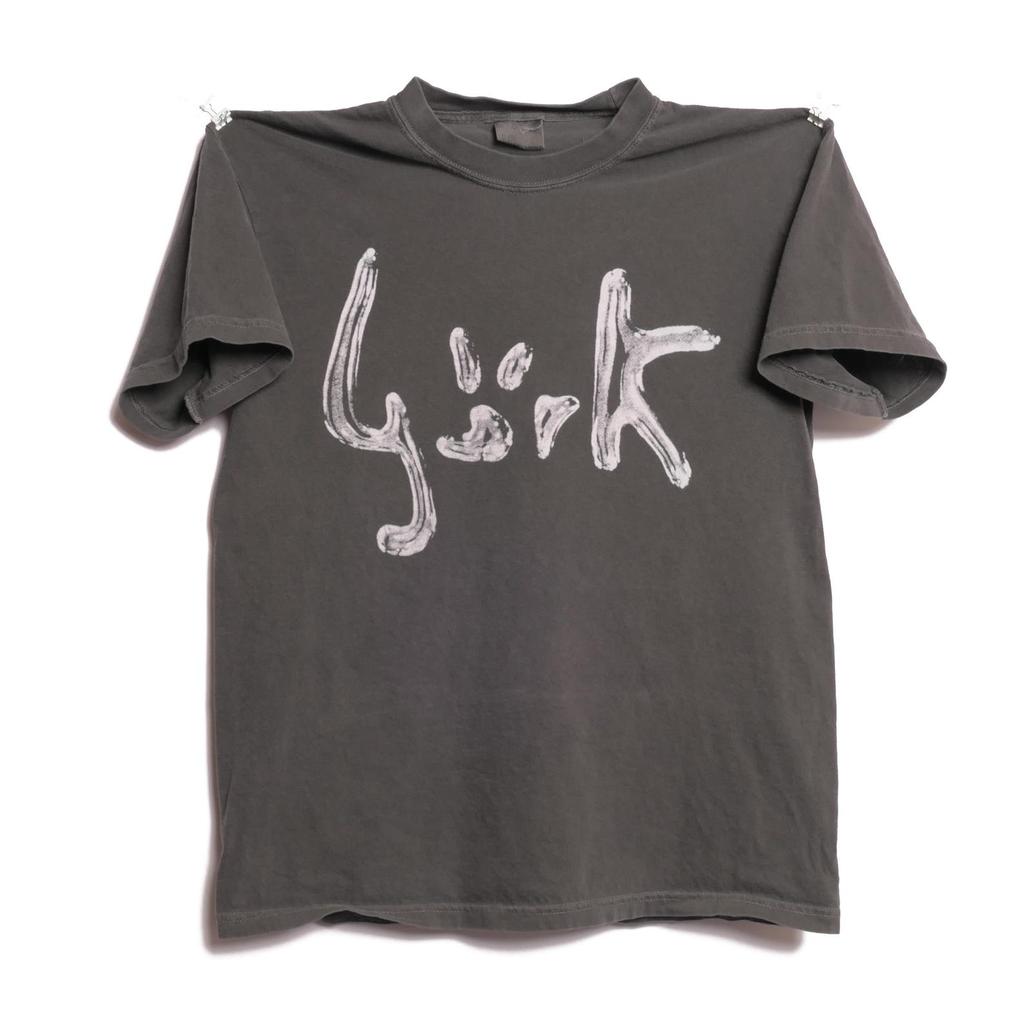 Björk Human Behavior T-Shirt Isländische Sängerin Songwriterin Sugar Cubes Band Debüt Vespertine Homogenic Tour Stark verblasstes Schweres Shirt M