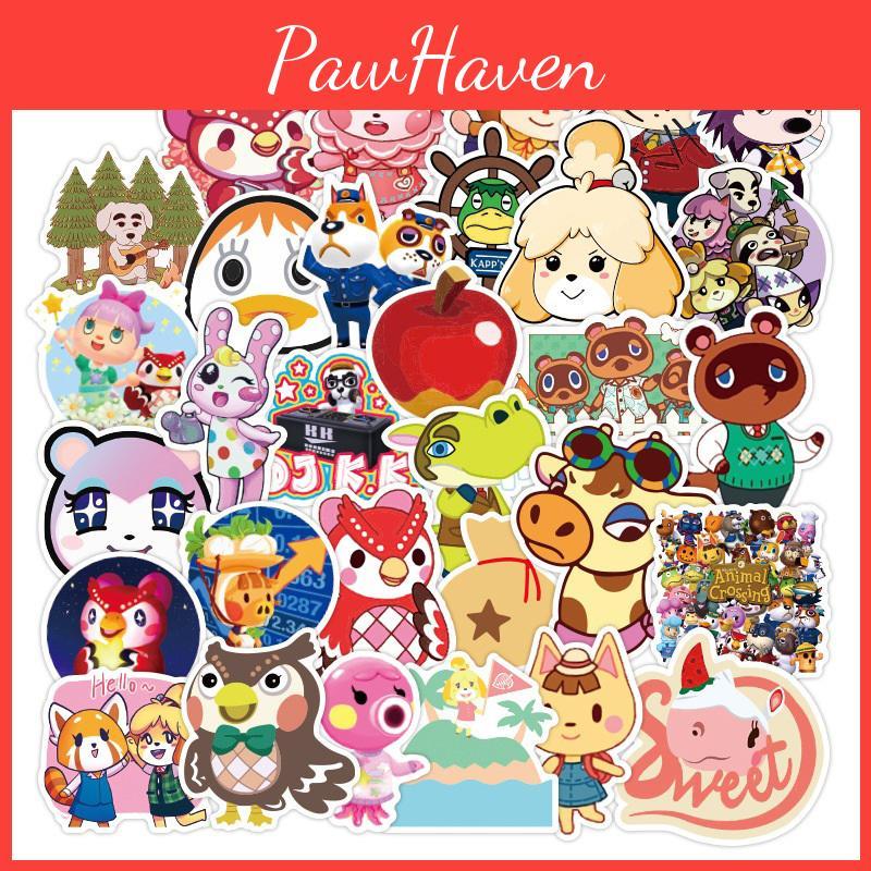 Waterproof And Durable Animal Crossing Stickers Set For Various Surfaces