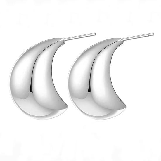 1 Pair Teardrop Earrings for Women Small Water Drop Stud Earrings 1