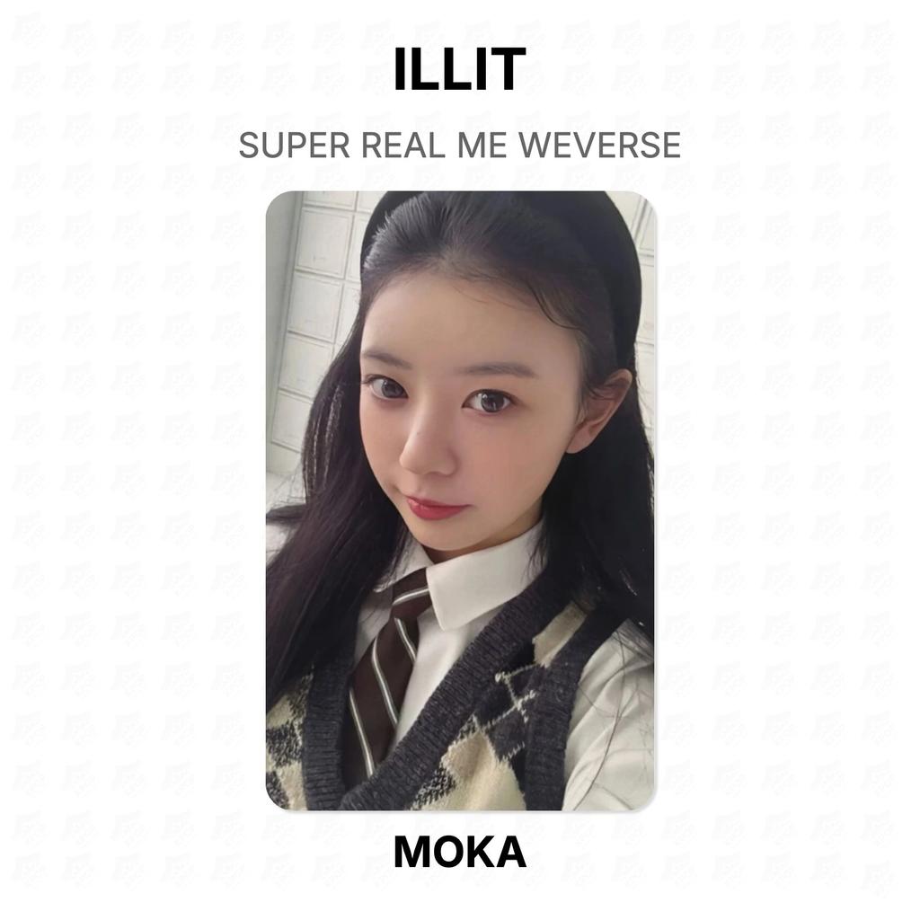 ILLIT SUPER REAL ME WEVERSE Official Photocard