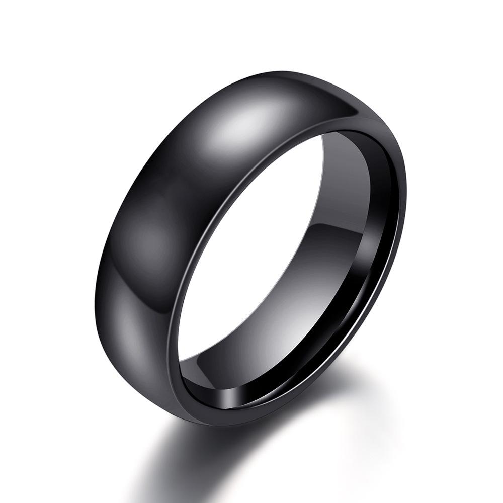 Beliebter 6MM Glatter Keramikring - Einfaches, Vielseitiges Partner-Matching-Accessoire