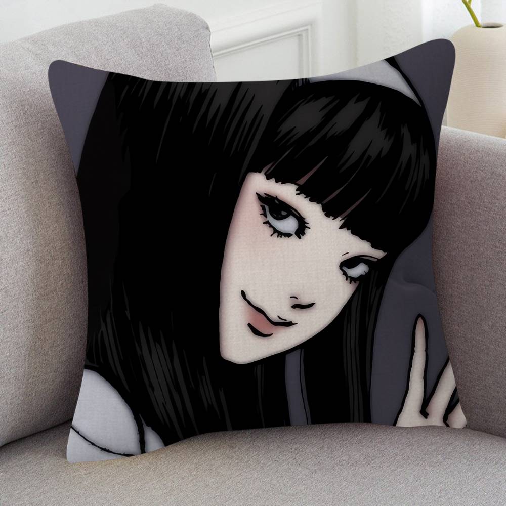 Anime Tomie Kawakami Game For Cartoon Print Peripheral Pillow Case Cushion Cover Home Decor Birthday Gift Pillowcover