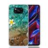 Blue Wood Seashells Sea Star Phone Case For Xiaomi Poco F7 Ultra X7 X6 Pro X5 Redmi 15 15C 13 13C 12 12C 10 10A 10C 9 9A 9C 9T S
