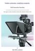 Bestview T12: Portable 11-Inch Teleprompter for Live Broadcasts, Interviews, & Recordings