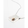 Stone on Square Pendant 04602628808