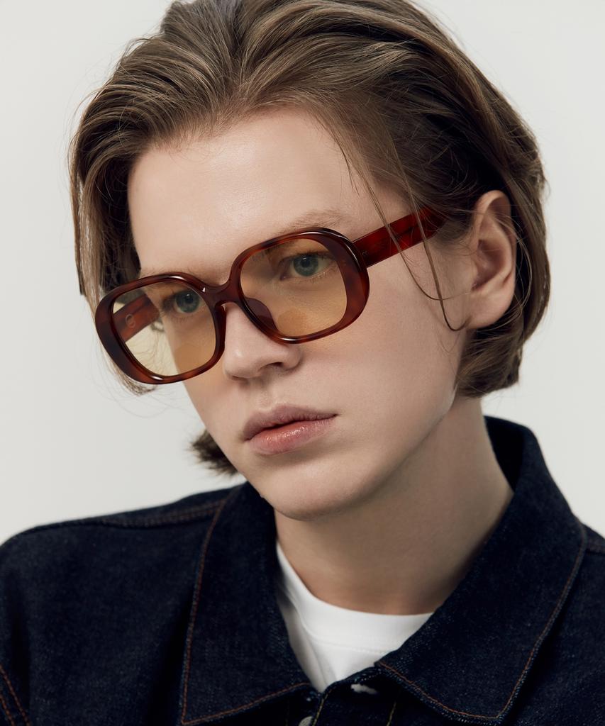 Yunouaieobeul S001 Missa Square Round Sunglasses